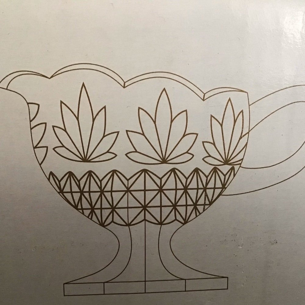 Shannon Crystal Gravy boat with silver plated ladle - Picture 8 of 8